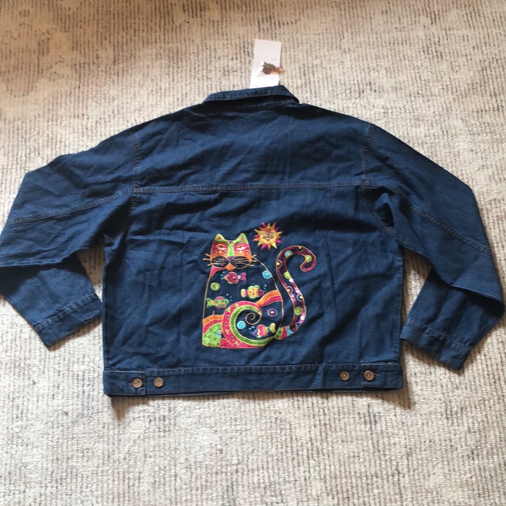 Cat Jean Jacket - Picture 5 of 6